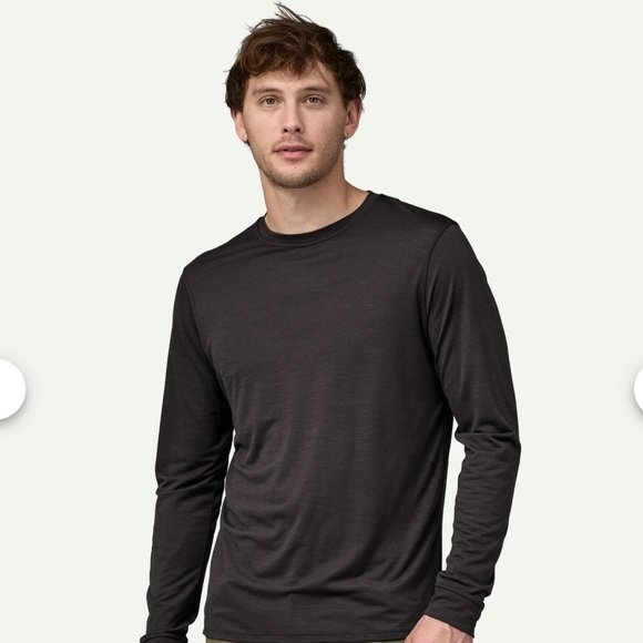 Patagonia Men's Long-Sleeved Capilene Cool Merino Blend Shirt - Picture 1 of 9